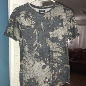 Zara World map design shirt